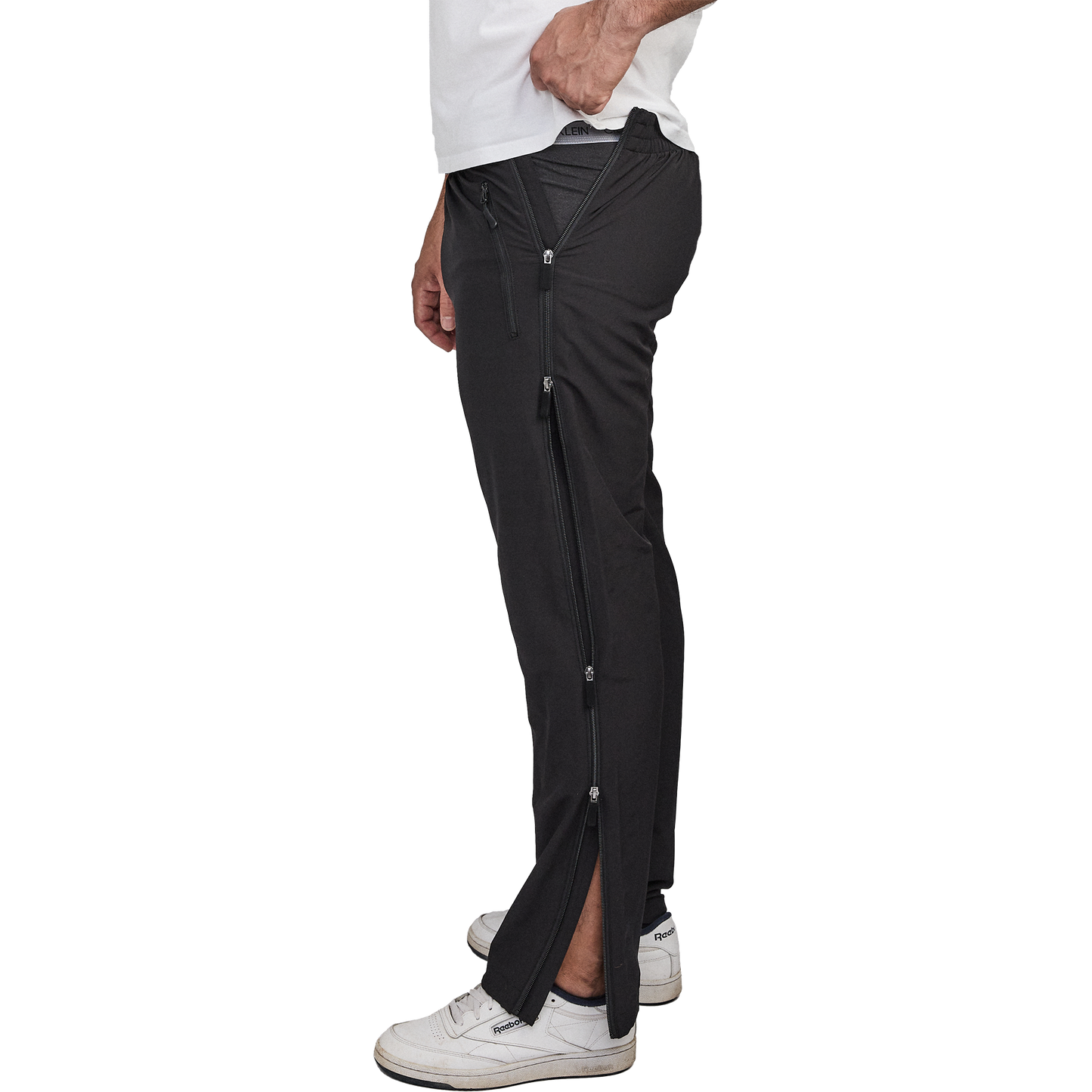 Solingen Reha Hose Stretch Unisex Schwarz
