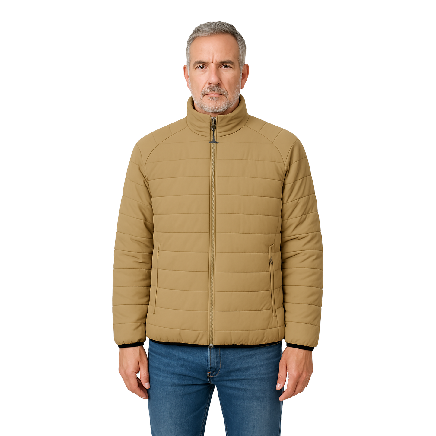 Graham Jacke Herren Beige
