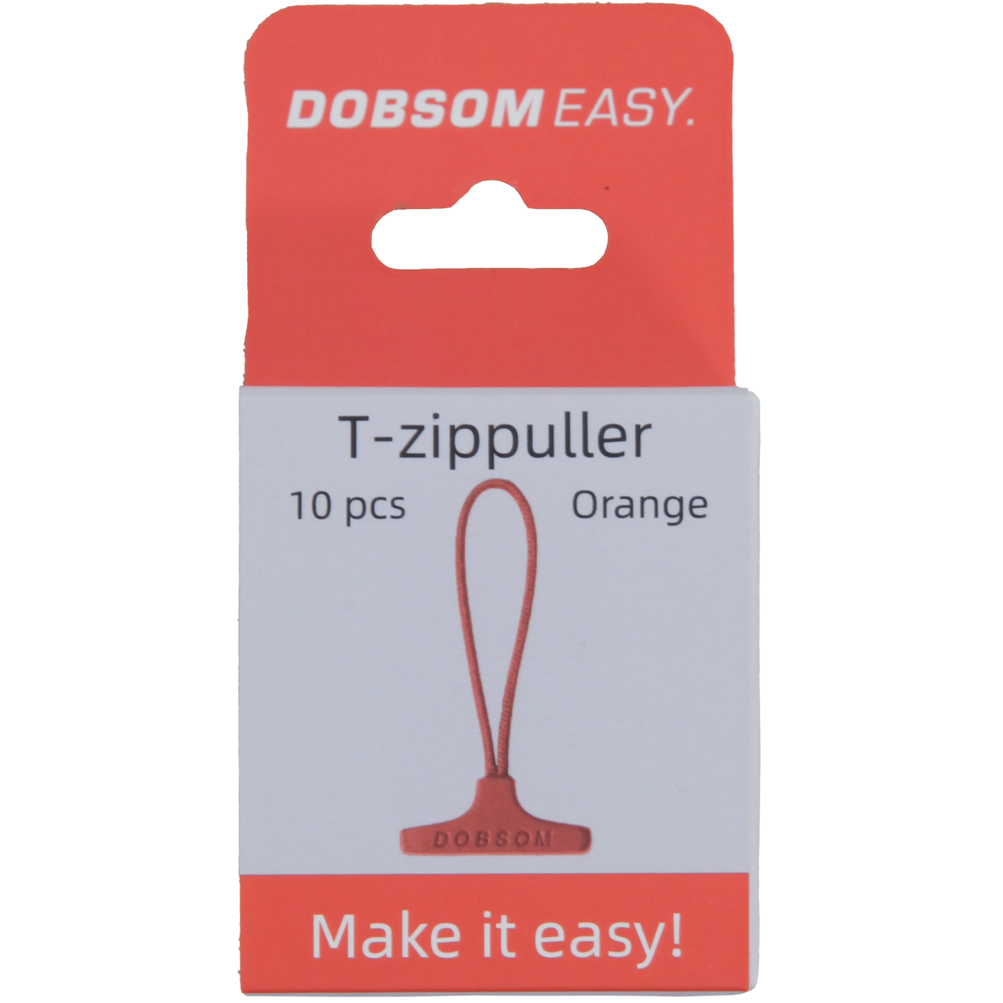 T-zippuller 10-pack Orange