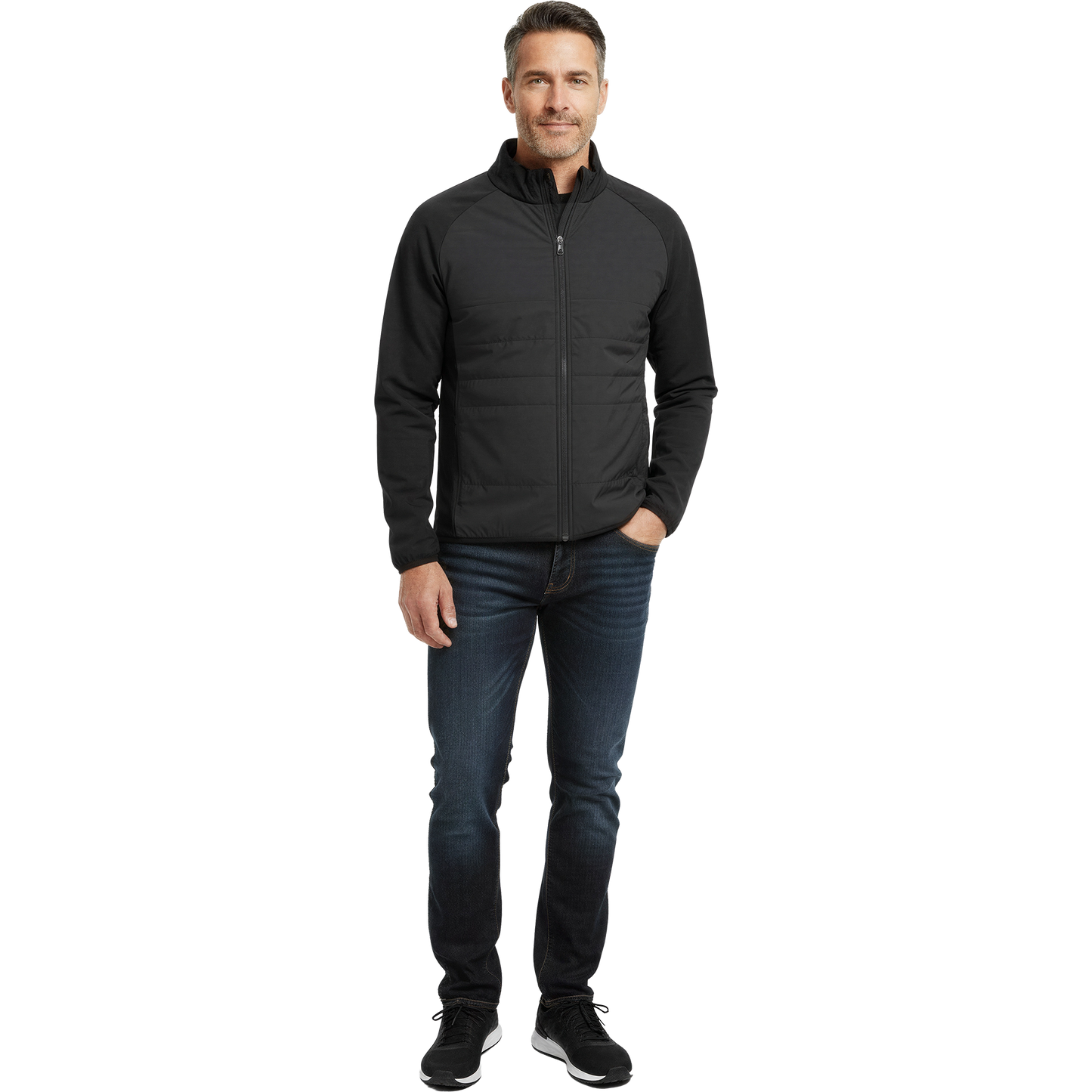 Merill Hybrid Jacket Men Black