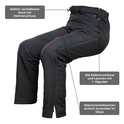 Lily Thermohose Damen Schwarz