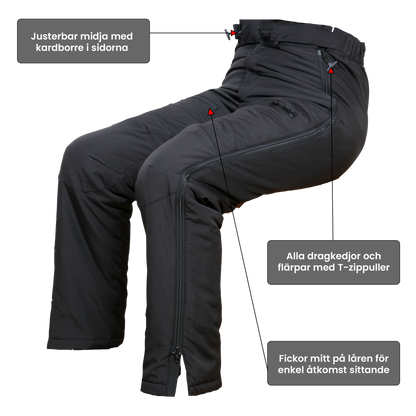Lily Thermohose Damen Schwarz